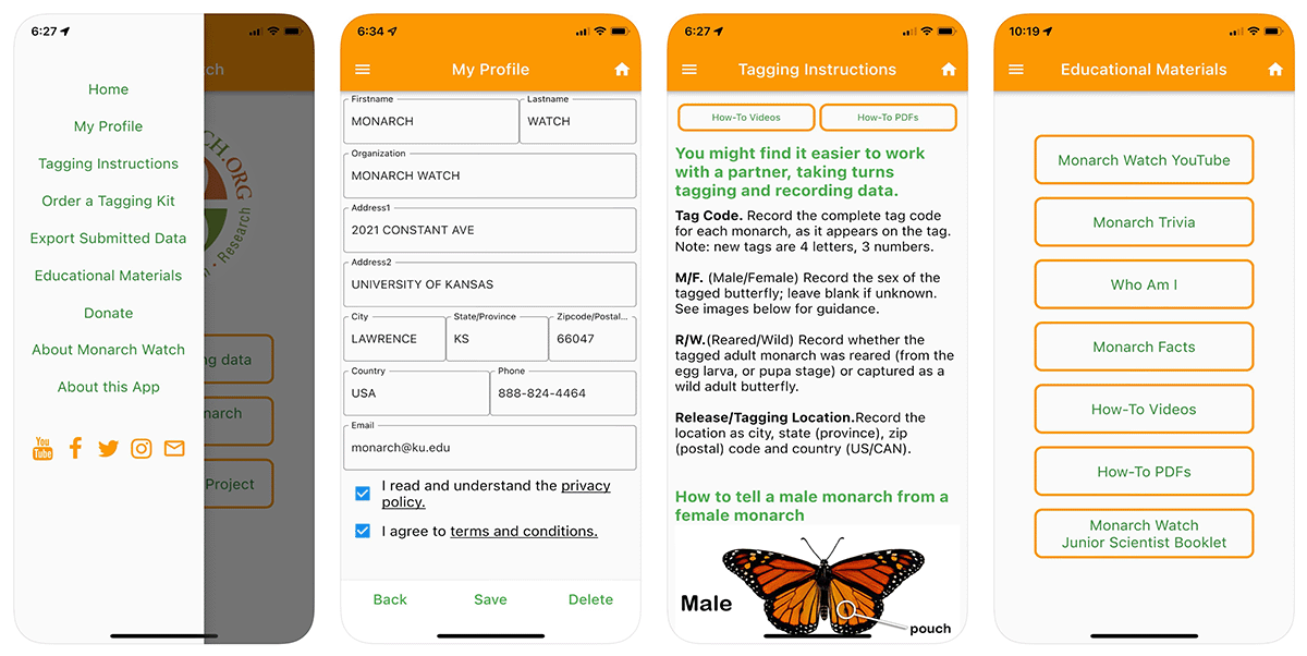 Monarch Watch Tagging Kit