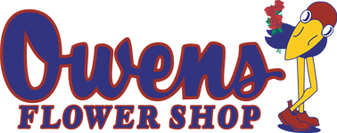 owens flower shop logo